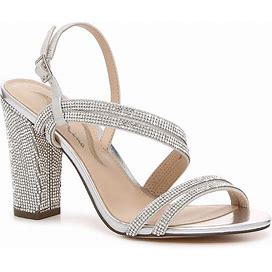 Nina Sabetha Sandal | Women's | Silver Metallic | Size 7.5 | Sandals | Slingback