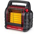 Mr. Heater 4,000 To 18,000 BTU 3 Setting Big Buddy Portable LP Gas Heater Unit, Red