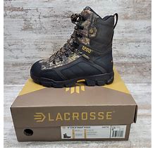 Lacrosse 9" Cold Snap 1200G 566710 Mens Boots Hunting Work 8 Wide