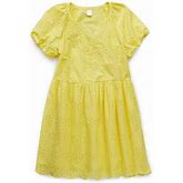 Peyton & Parker Mommy & Me Womens Short Sleeve A-Line Dress | Yellow | Regular Small | Dresses A-Line Dresses