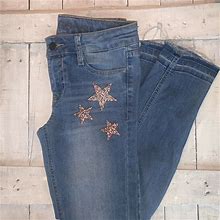 Vigoss Bottoms | Vigoss Girls Distressed Skinny Jeans, Size 10 | Color: Blue | Size: 10G
