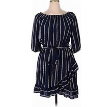 Casual Dress: Blue Dresses - Women's Size 1X Plus
