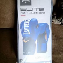 Everlast Elite Professional Boxing Gloves - New Sports & Outdoors | Color: Blue