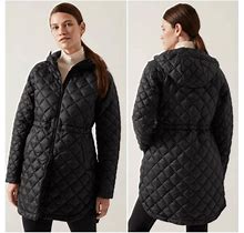 Athleta Whisper Featherless Parka Quilted Puffer Sx 1X