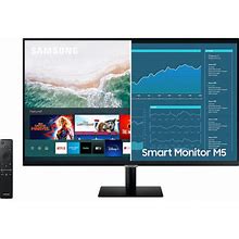 Samsung 32" M5 FHD 1080P Smart PC Monitor And Streaming TV (LS32AM500NNXZA) - Op