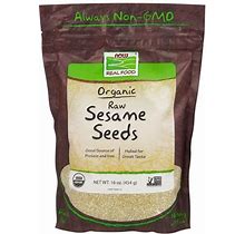 Now Foods Organic Sesame Seeds 16 Oz