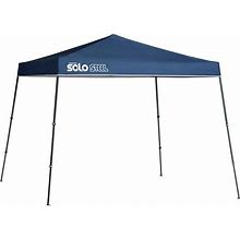 Shelterlogic Solo72 11 ft X 11 ft Slant-Leg Pop-Up Canopy Blue Dark - Canopy/Car Ports At Academy Sports