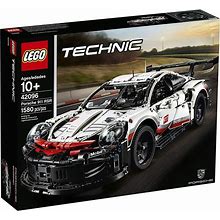 New LEGO Technic Porsche 911 RSR 42096 Race Car Building Set STEM 1580 Pieces