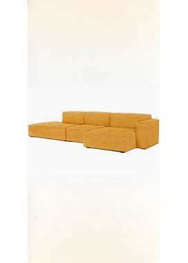 Mags Soft Low One-Arm Wide Sectional Sofa, Bumblebee At Design Within Reach