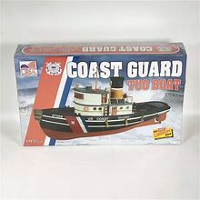 Lindberg Toys | Lindberg Coast Guard Tug Boat Scale 1:72 Model Kit 2017 Made In Usa Brand New | Color: Brown | Size: Osb
