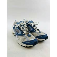 Nike Air Max Moto 4 Sneakers Shoes Size 9 Blue White Lace Up Running