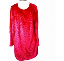 Nobo Holiday | Womens Long Sleeve Dress | Color: Red | Size: Xl 15/17