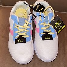 New Memory Foam Tennis Shoes Size 9 Wide | Color: White | Size: 9