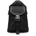 Versace - Logo-Jacquard Backpack - Men - Polyamide - One Size - Black