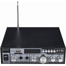 BT310A Home Amplifier Hifi USB FM Radio Car Audio BT5.0 Amplifiers Subwoofer Theater Sound System With Remote Control