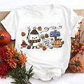 Gildan Autumn Vibes Clothing Collection Fall Shirt, Cute Thanksgiving Tee, Shirt - New Men | Color: Brown/White | Size: XL