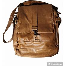 Amerileather Bags | Ameri Leather Back Pack Tan Side And Back Straps Lined | Color: Brown | Size: Os
