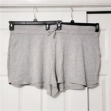 Kmart Intimates & Sleepwear | Kmart Women's 3X Heather Grey Stretch Basic Knit Shorts Sleepwear Nwt | Color: Gray | Size: 3X