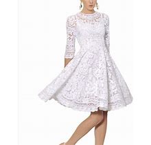 Dolce & Gabbana Dresses | Dolce Gabbana New Lace Dress Size 36-38 | Color: White | Size: 0
