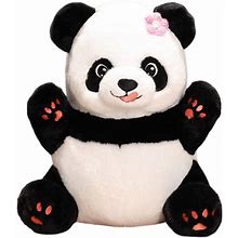 Seekfunning 10" Plush Toy, Cute Panda Doll New Year Gift For Family And Kids, Super Soft Panda Toy For Boys And Girls