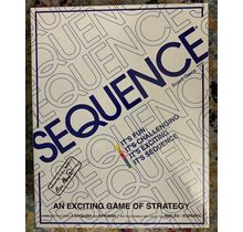 Jax 8002 Sequence Board Game--New & Sealed --