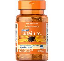 Puritan's Pride Lutein 20 Mg With Zeaxanthin | 120 Softgels