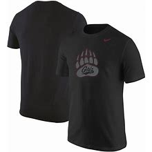 Men's Nike Black Montana Grizzlies Logo Color Pop T-Shirt - Black