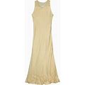 ASPESI - Floor-Lenght Dress - Women - Acetate/Viscose - 44 - Yellow