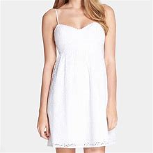 Lilly Pulitzer Dresses | Lilly Pulitzer Joanna Lace Babydoll Dress | Color: White | Size: 0