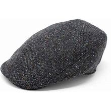 Hanna Hats Donegal Touring Tweed Cap - Grey