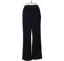 Alfred Dunner Dress Pants - High Rise: Black Bottoms - Women's Size 6 Petite