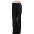 Calvin Klein Dress Pants - Mid/Reg Rise: Gray Bottoms - Women's Size 2