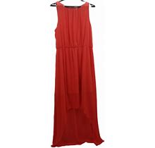 Danny & Nicole Dresses | Danny And Nicole High Low Sleeveless Dress Size 14 | Color: Red | Size: 14