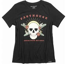 Fasthouse Women's Spirited SS Tee, Black - MD