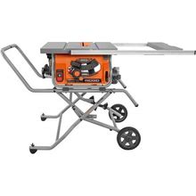 RIDGID 10 in. Pro Jobsite Table Saw With Stand R4514