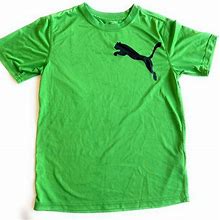 Puma Teen Youth 12 Years Old Short Sleeve Jersey Athletic Top Green Vibrant. PUMA. Green Vibrant. Tops, Shirts & T-Shirts.