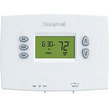 Honeywell Th2110dh1002 Thermostat, Horizontal PRO 2000 5+2 Day Programmable - Backlit, 1H/1C Dual Powered