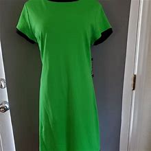 New York & Company Dresses | New York & Co Dress | Color: Black/Green | Size: L