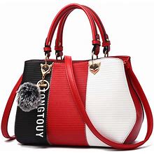 Handbags For Women Fashion Ladies Purses PU Leather Satchel Shoulder Tote Bags