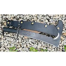 EGKH-15 Inches Blade Multi-Use Axe Machete -Survival Machete Ideal For Camping, Fishing, Hunting, Bushcraft-Perfect Brush Axe For Surveying