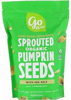 Go Raw Organic Sprouted Pumpkin Seeds 14 Oz