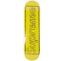 Supreme Kaws Chalk Logo Skateboard "SS 21"