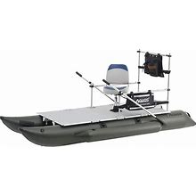 AQUOS 2021 Heavyduty For Two 11.5ft Pontoon Boat With Guardbar And Foldingseat