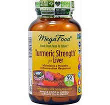 Megafood Turmeric Curcumin Extra Strength Liver - Liver Support 90 Tablets