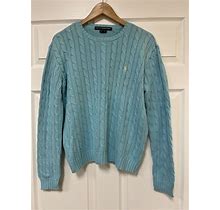 Ralph Lauren Sport Cable Knit Sweater- Size L - EUC!