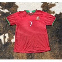 Fpf Portugal Soccer Football Jersey Shirt Home Red Ronaldo