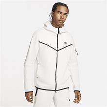 Men's Nike Sportswear Tech Fleece Full-Zip Hoodie In Grey, Size: 3XL | CU4489-030