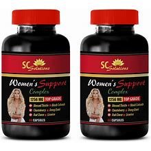 Anti Aging Supplement - Women's Support Complex 1256Mg - Soy Isoflavones 2B