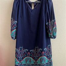 Sequin Hearts Dresses | Boutique Dress | Color: Blue | Size: L