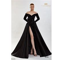Tarik Ediz 98338 Evening Dress Lowest Price Guarantee Authentic
